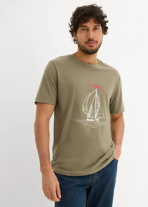 T-shirt in puro cotone biologico (pacco da 2), bonprix