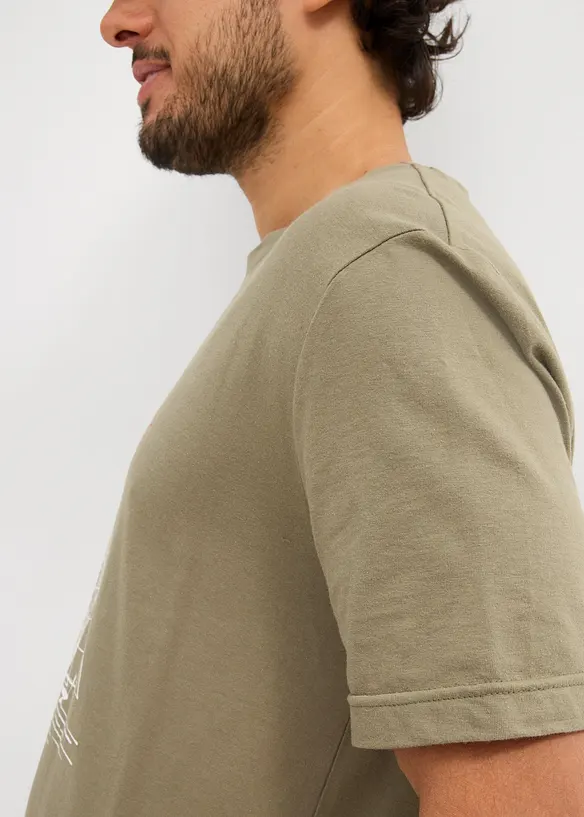 T-shirt in puro cotone biologico (pacco da 2), bonprix