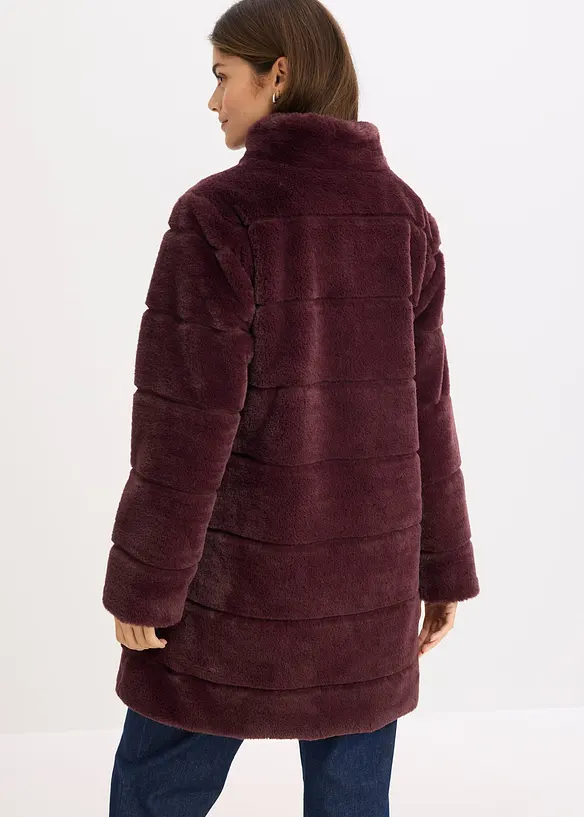Cappotto in pelliccia ecologica, bonprix