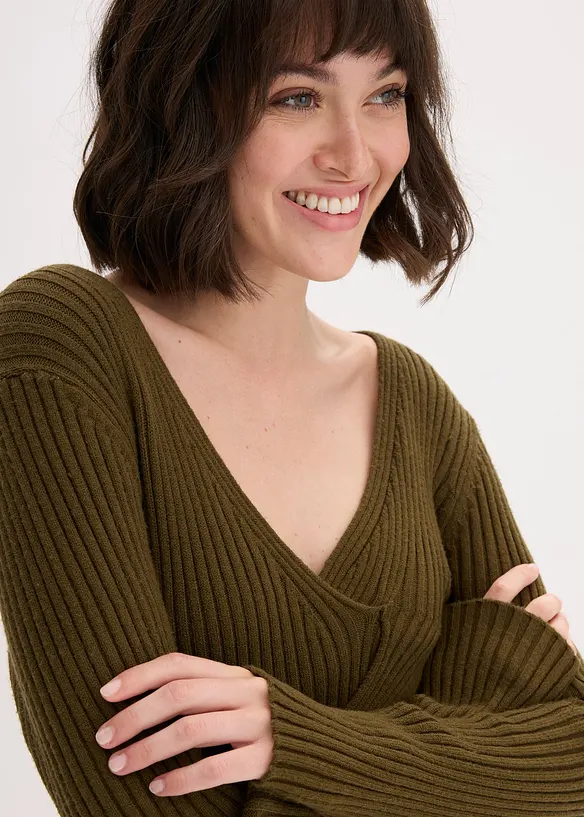 Abito in maglia di misto viscosa, bonprix