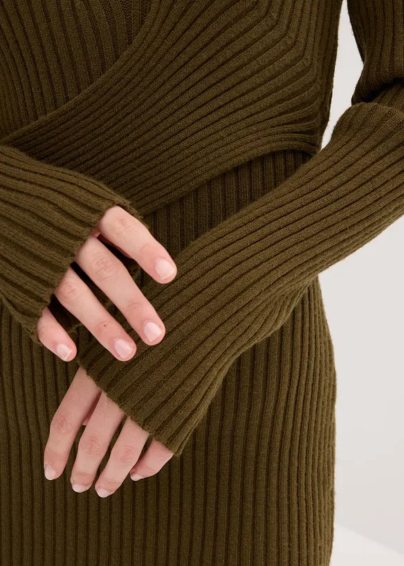 Abito in maglia di misto viscosa, bonprix