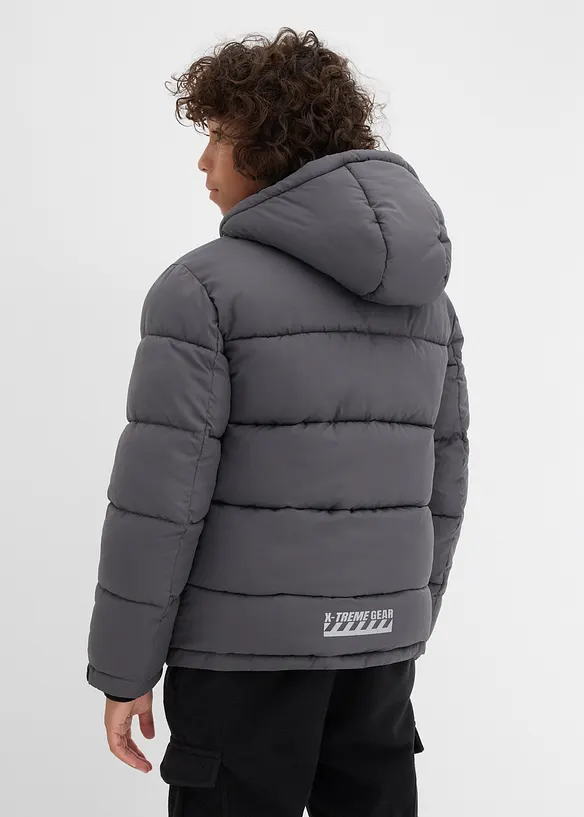 Giacca invernale con calda imbottitura e cappuccio, bonprix
