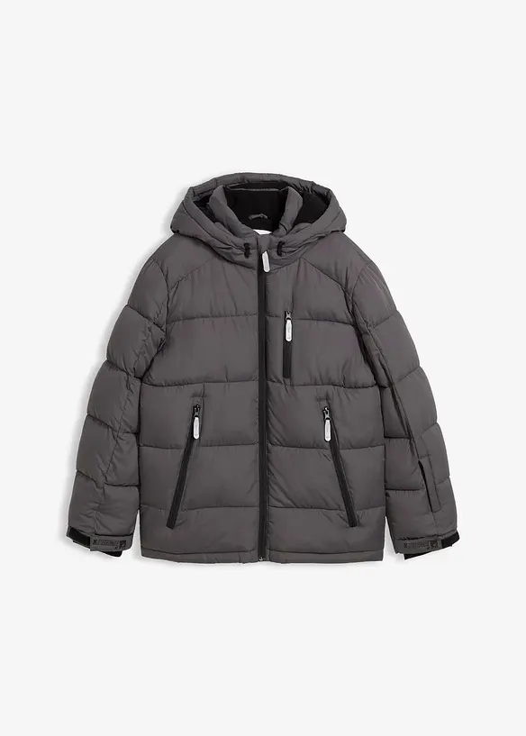 Giacca invernale con calda imbottitura e cappuccio, bonprix