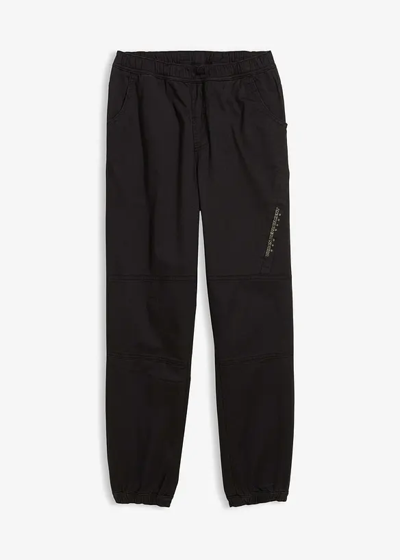 Pantaloni termici con elastico in vita e fodera in jersey, loose fit, bonprix
