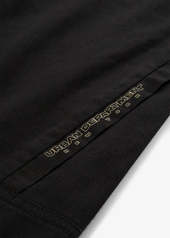 Pantaloni termici con elastico in vita e fodera in jersey, loose fit, bonprix