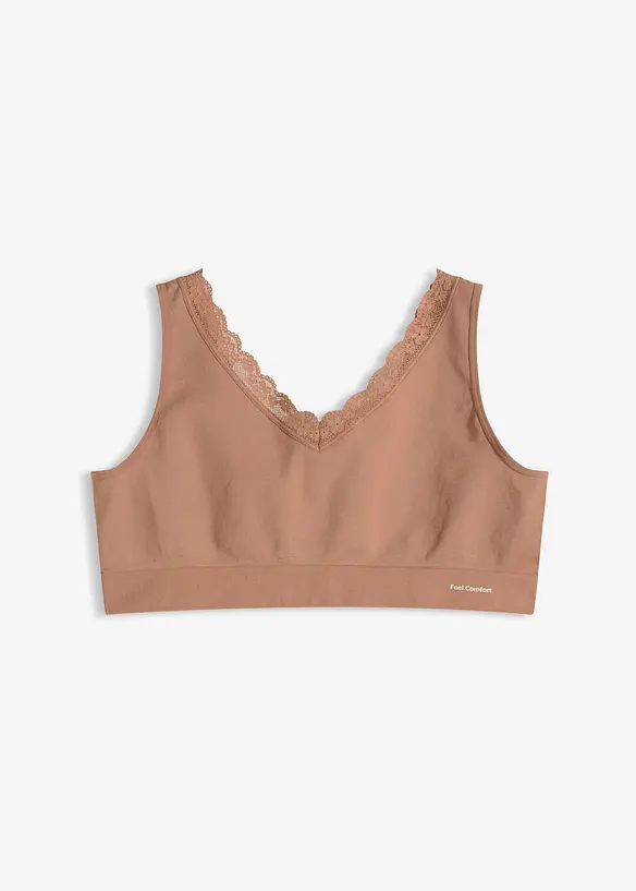 Bralette senza cuciture Feel Comfort, bonprix