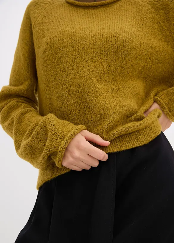 Maglione con scollo rotondo, bonprix