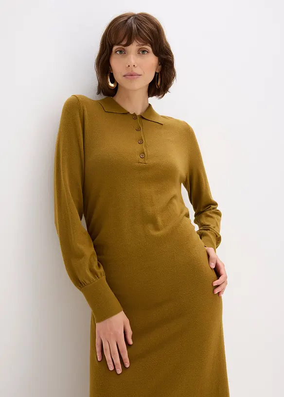 Abito in maglia di misto viscosa morbido, bonprix