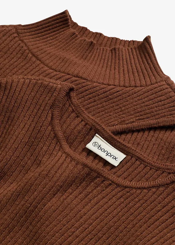 Abito in maglia di misto viscosa, bonprix