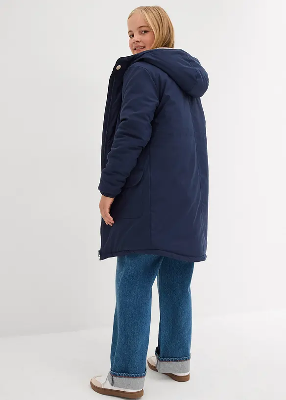 Giubbotto invernale idrorepellente con fodera teddy, bonprix