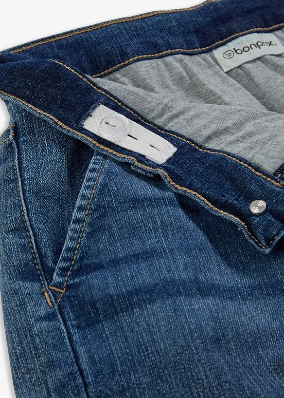 Jeans termici con fodera in jersey loose fit, straight, bonprix