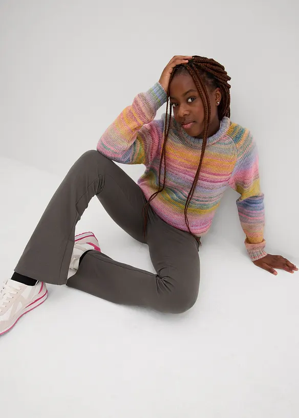 Leggings termici bootcut (pacco da 2), bonprix