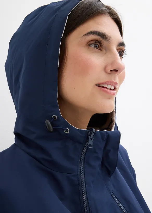 Giubbotto prémaman double face idrorepellente 6 in 1 con inserto babywearing e per gravidanza, bonprix