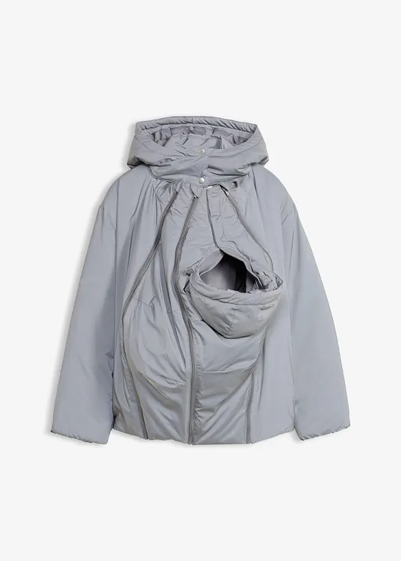 Giacca prémaman riflettente 3 in 1 con inserto babywearing e per la gravidanza, bonprix