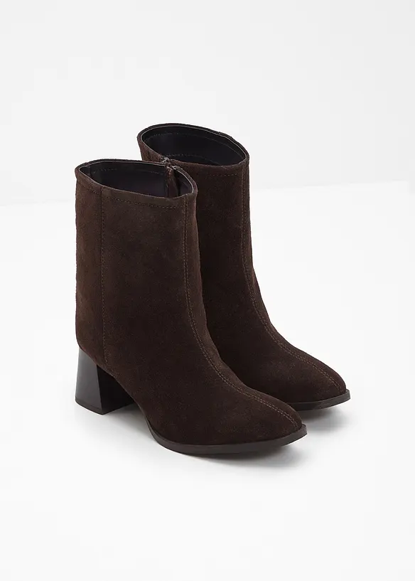 Stivaletti in pelle, bonprix