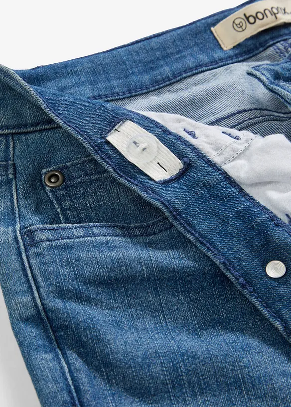 Jeans bootcut, vita bassa, bonprix