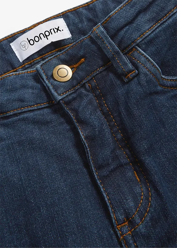 Jeans skinny elasticizzati, vita media, bonprix