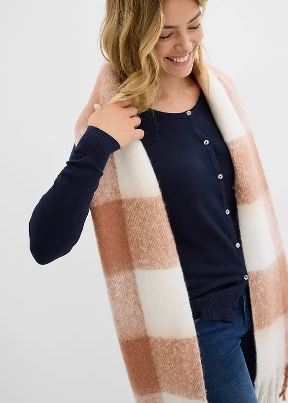 Cardigan in filato fine, bonprix