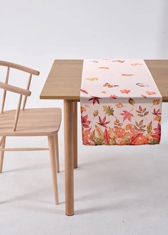Runner da tavola con stampa autunnale, bonprix