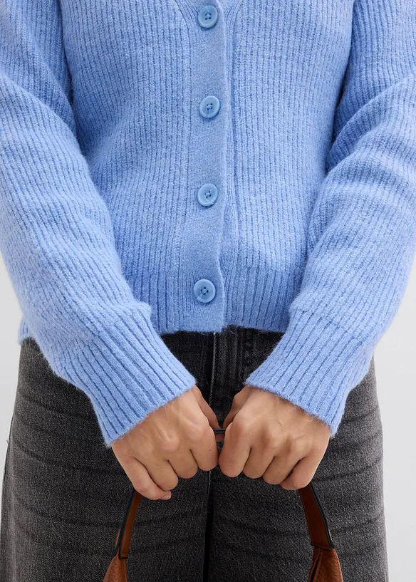 Cardigan a coste, bonprix