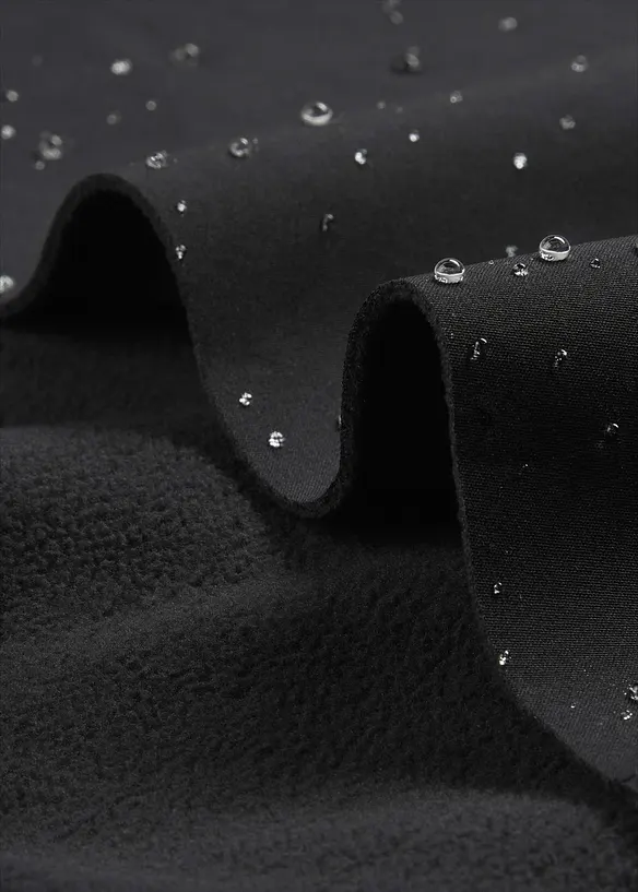 Pantaloni tecnici idrorepellenti in softshell elasticizzato, bonprix