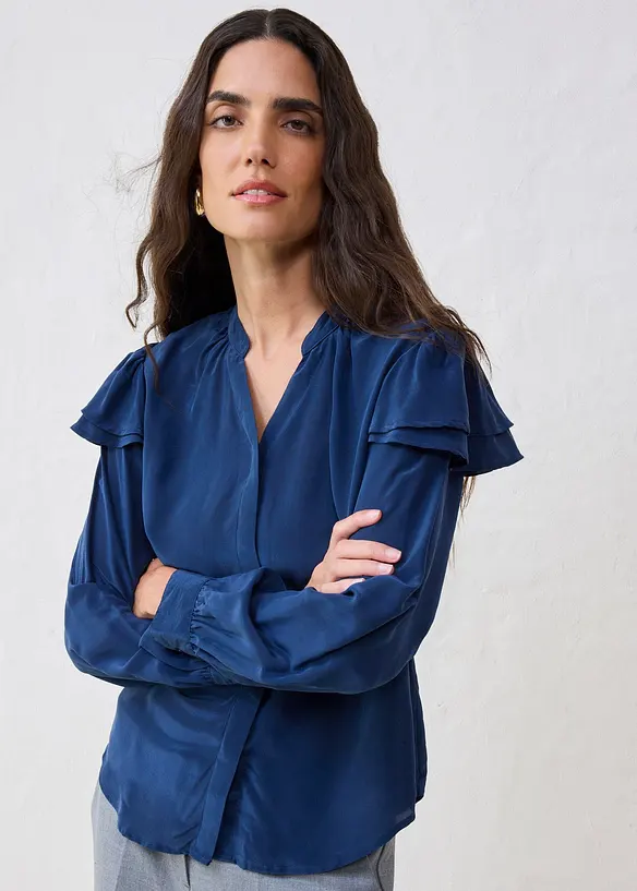 Camicetta in misto seta, bonprix