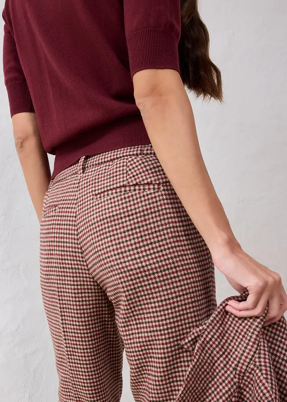 Pantaloni in misto lana, bonprix
