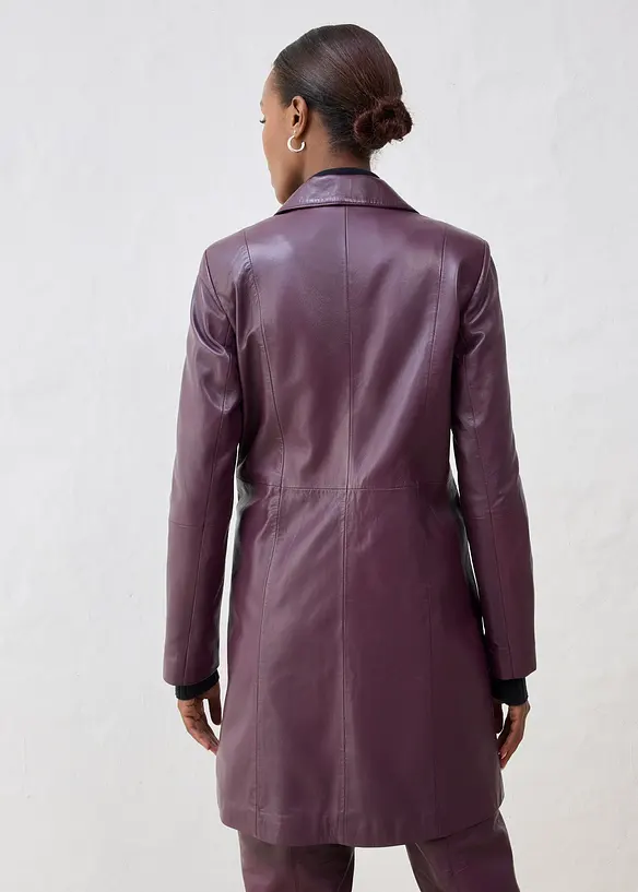 Cappotto corto in nappa d'agnello, bonprix