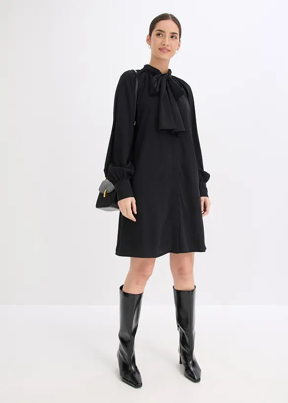 Abito con fiocco al collo, bonprix