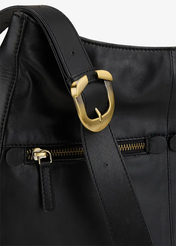 Borsa a mano in pelle, bonprix