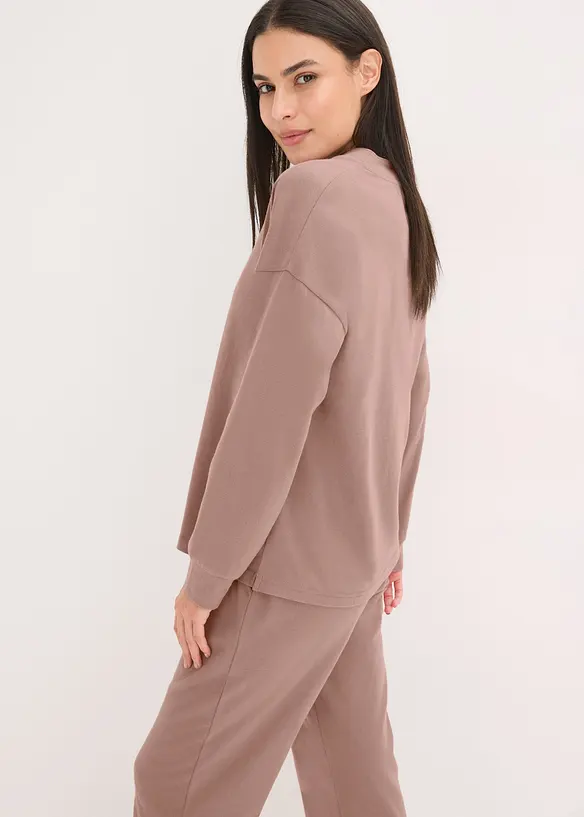 Tuta da casa oversize in cotone morbido, bonprix