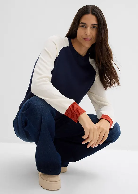 Maglione raglan, bonprix