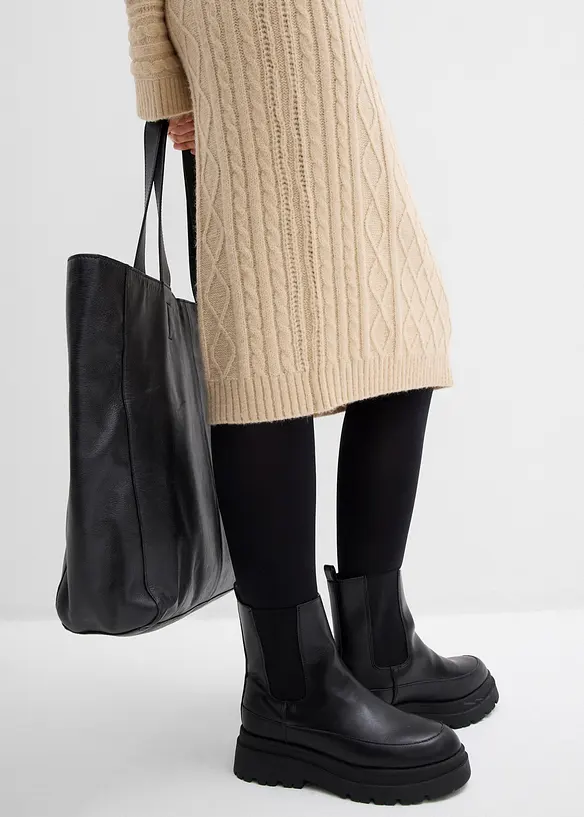 Abito midi in maglia, bonprix