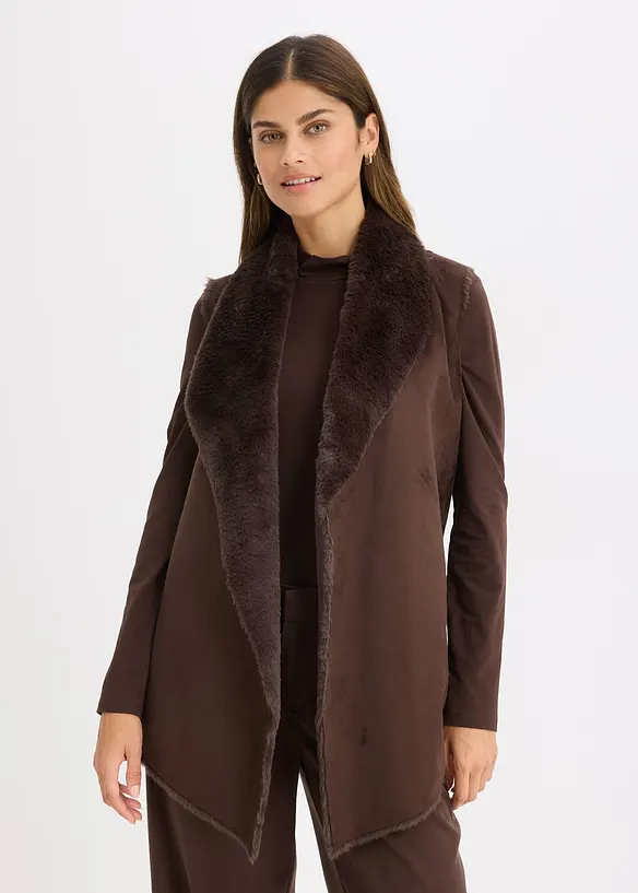 Gilet in ecopelliccia, bonprix