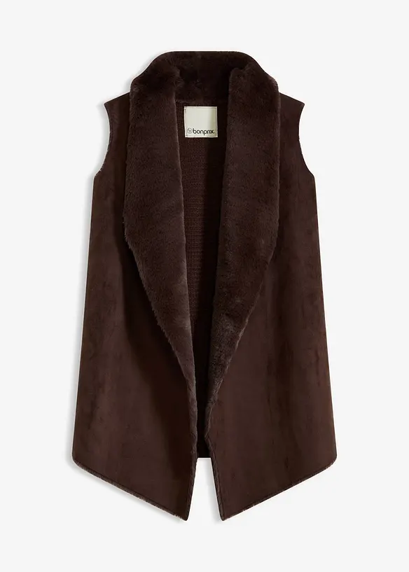 Gilet in ecopelliccia, bonprix