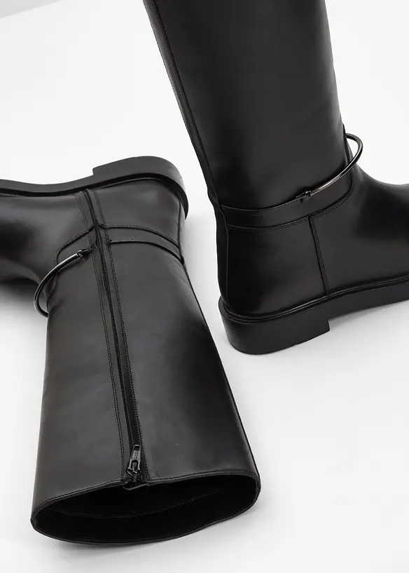 Stivali in pelle, bonprix PREMIUM