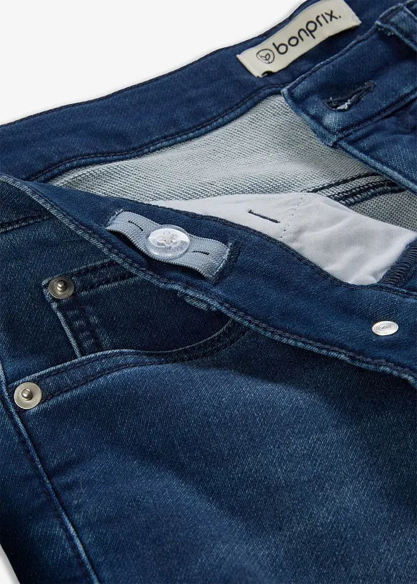 Jeans in felpa slim fit, straight, bonprix