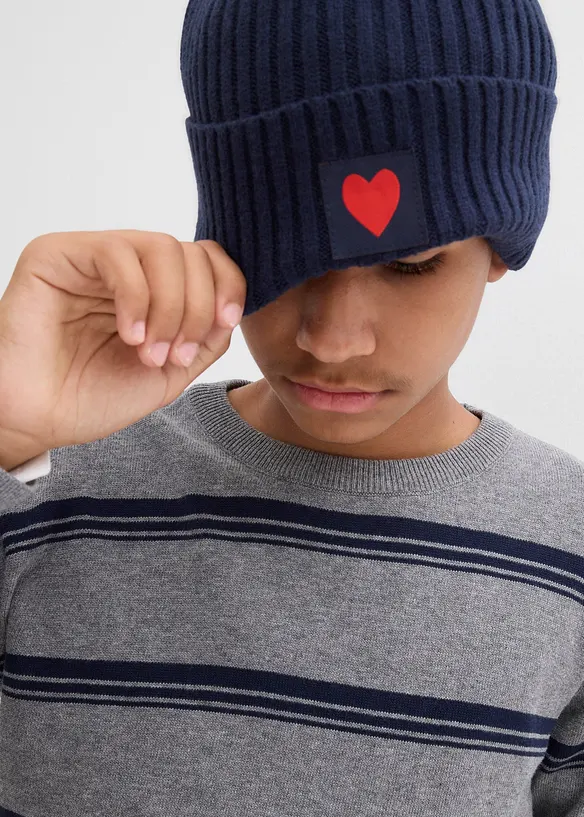 Maglione in filato fine di puro cotone, bonprix