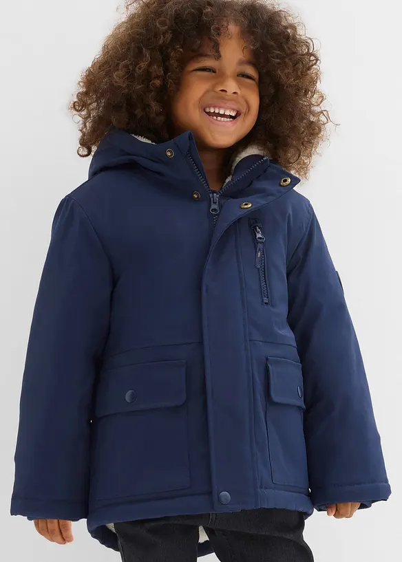 Giacca invernale con fodera teddy, bonprix