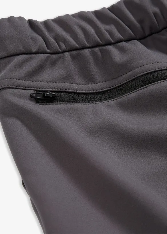 Pantaloni in softshell, regular fit, bonprix