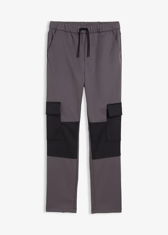 Pantaloni in softshell, regular fit, bonprix