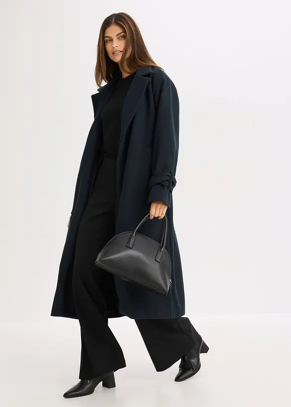 Cappotto in misto viscosa, bonprix