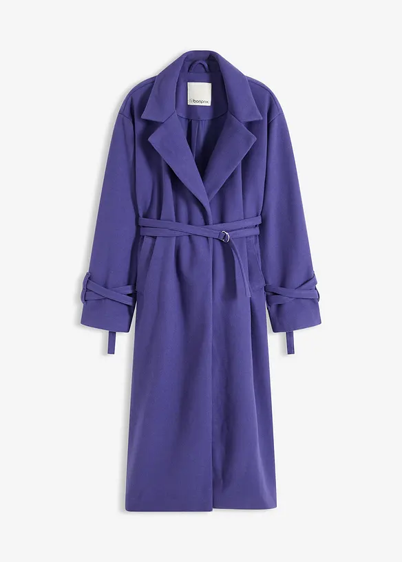 Cappotto in misto viscosa, bonprix