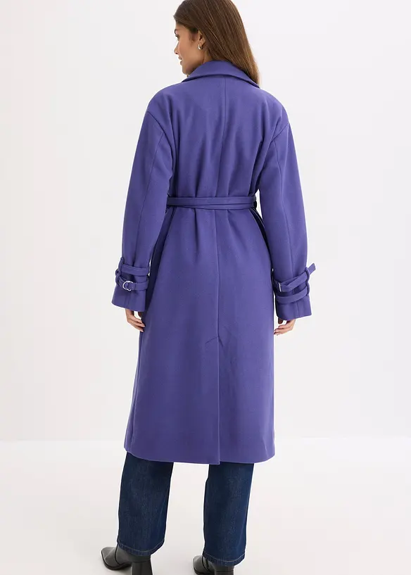 Cappotto in misto viscosa, bonprix