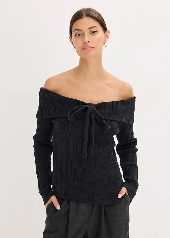 Maglione a coste, bonprix