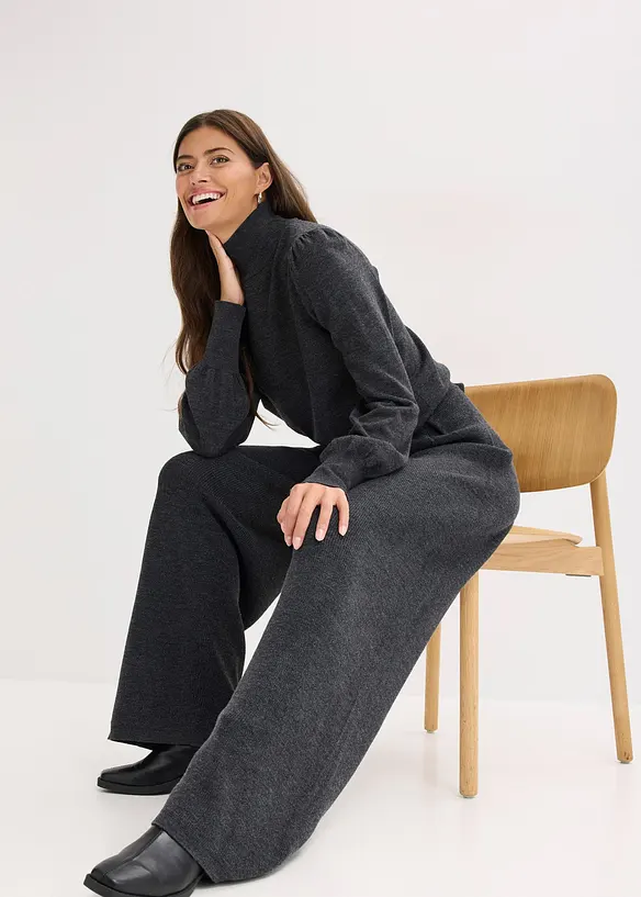 Pantaloni in filato fine, bonprix
