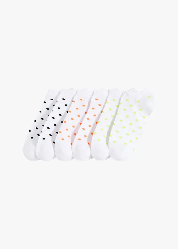 Calzini corti con cotone biologico (pacco da 6), bonprix
