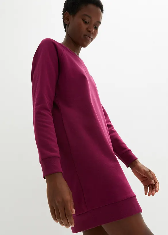 Abito in felpa di spugna morbida, bonprix