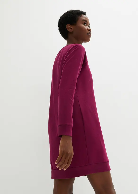 Abito in felpa di spugna morbida, bonprix