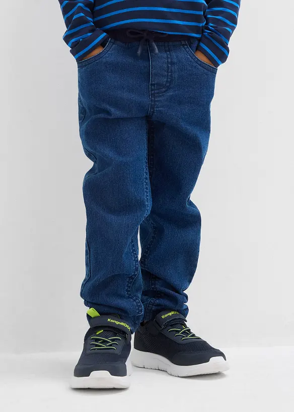 Jeans termici con fodera in jersey regular fit, straight, bonprix